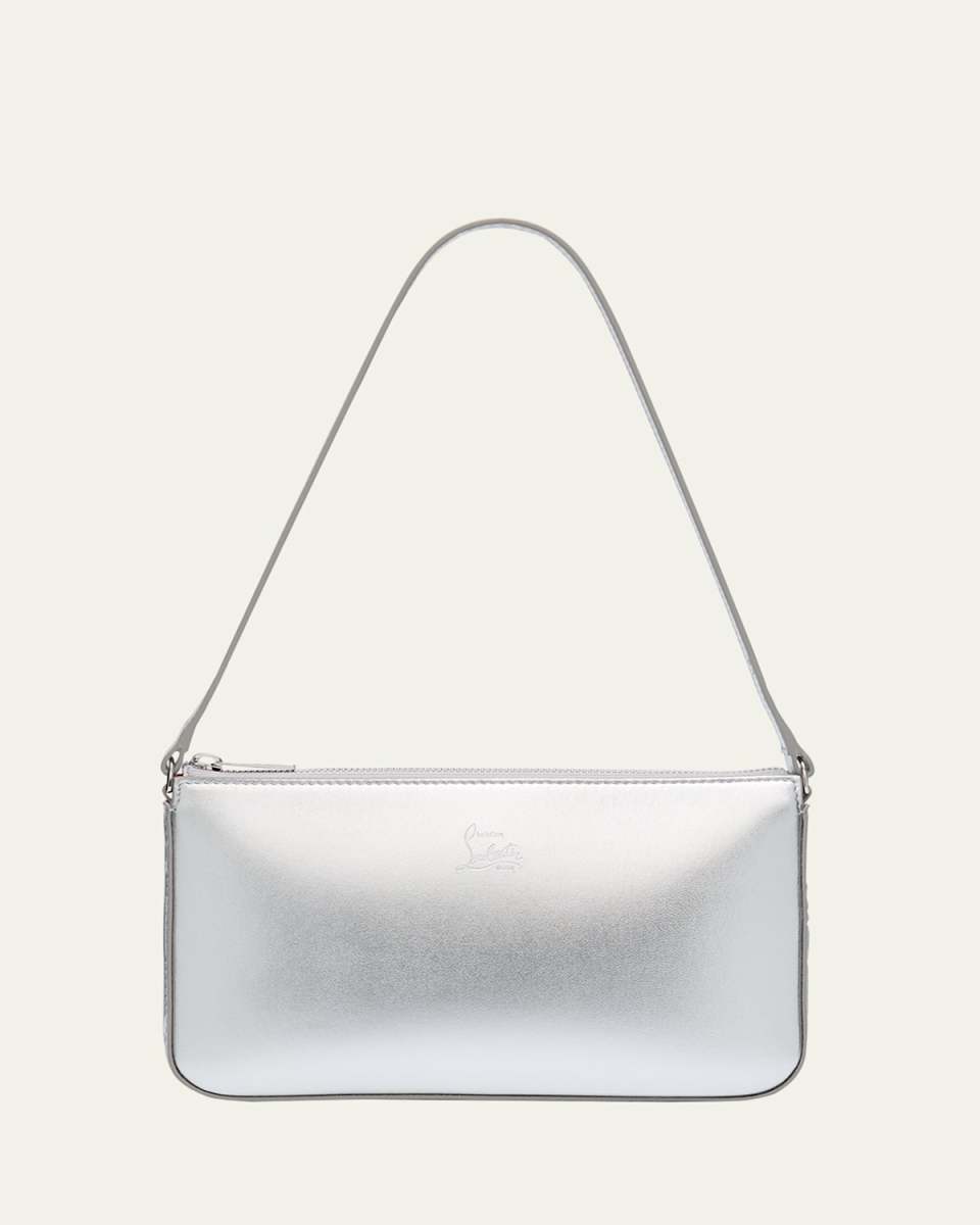 Loubila Metallic Leather Shoulder Bag